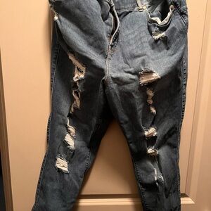 Torrid Women's Distressed Skinny Jeans - Blue